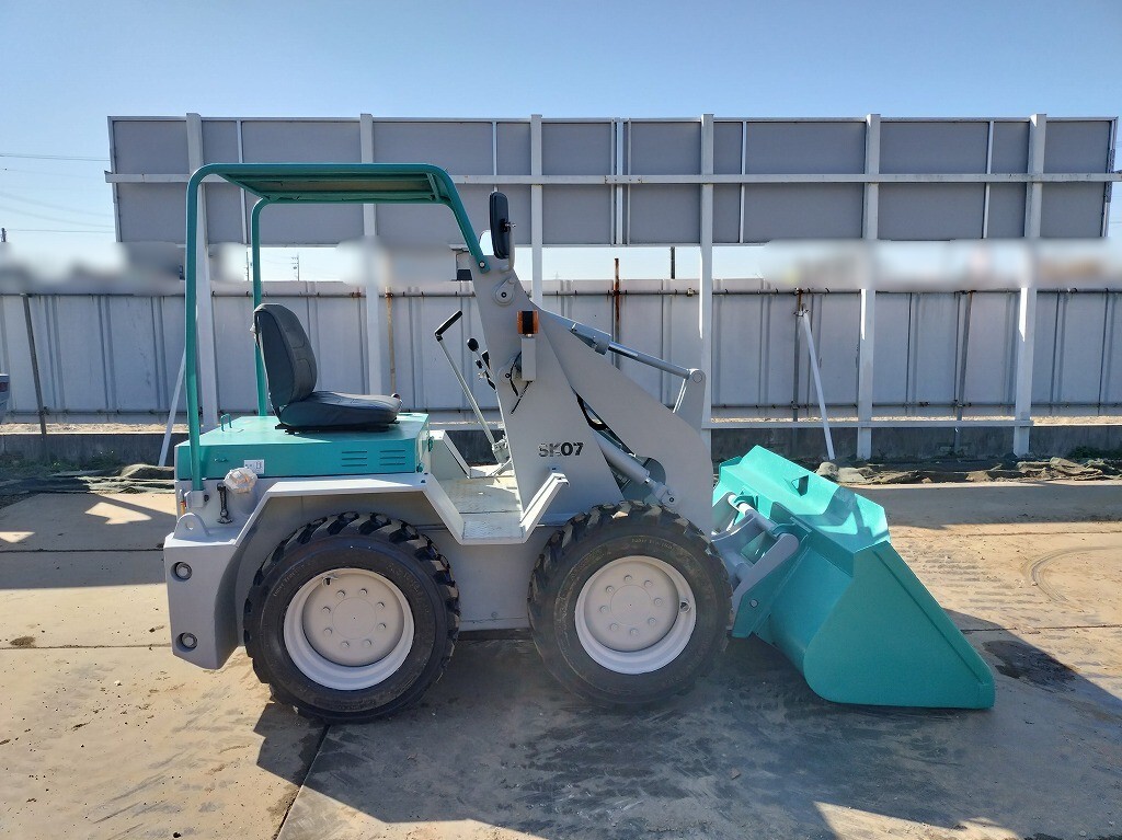 売却済。コマツ SK07-3 タイヤショベル ローダー - にちらん